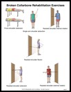 Thumbnail image of: Broken Collarbone Exercises, Page 3: Illustration