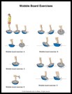 Thumbnail image of: Wobble Board Exercises: Illustration