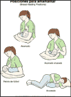 Thumbnail image of: Posiciones para amamantar: ilustracin